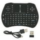 thumbnail image 1 of Mini teclado inalámbrico Sincero con receptor USB de 2,4 GHz QWERTY negro, 1 of 10