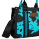 thumbnail image 2 of Bolso Wrangler con estampado de vaca para mujer, color turquesa, 2 of 6