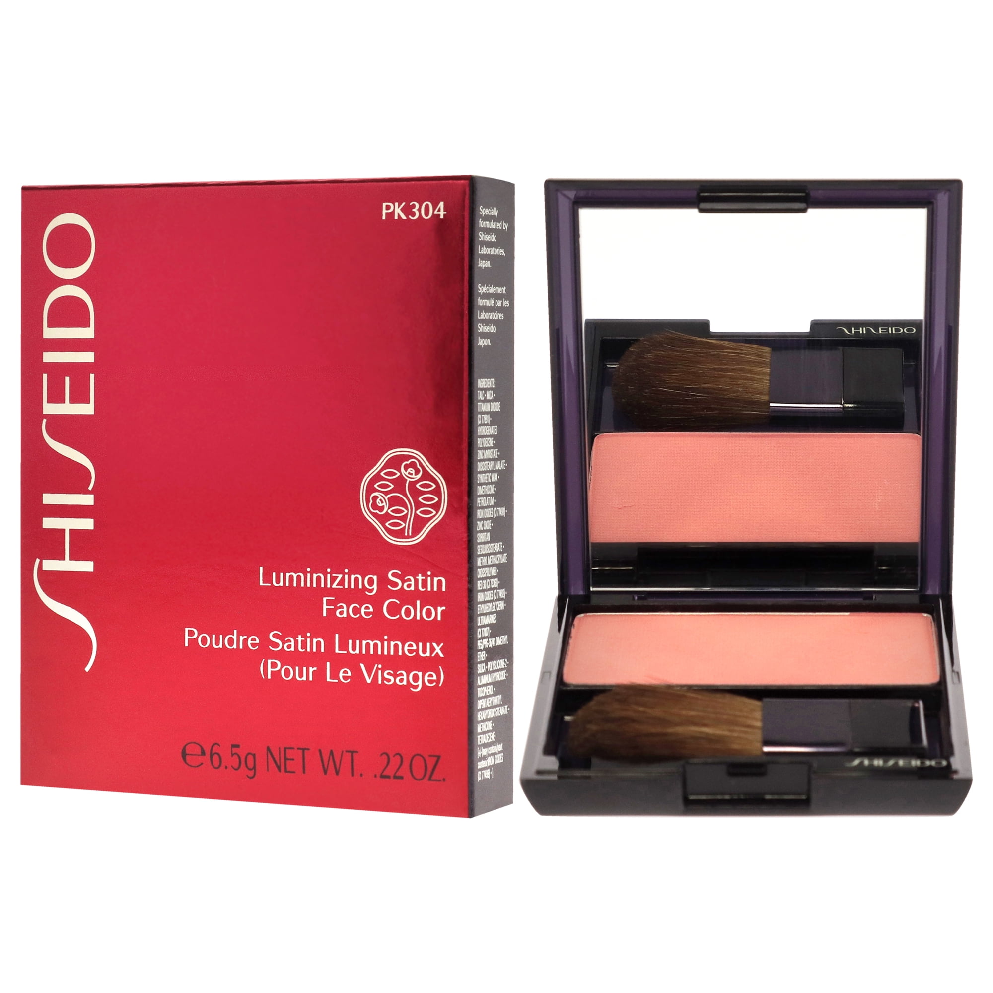 Shiseido Luminizing Satin Face Color - PK304 Carnation , 0.22 oz