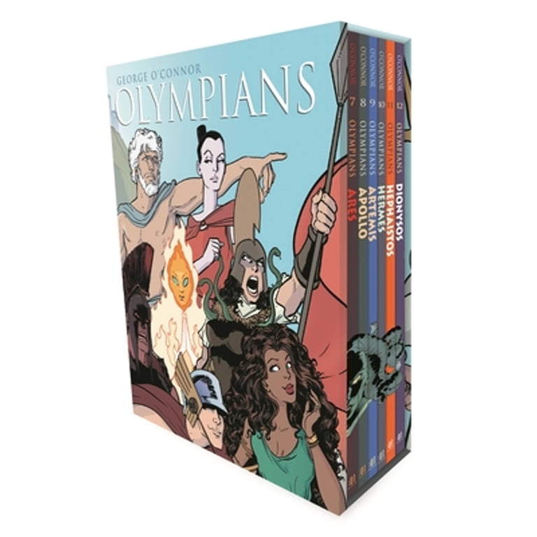 Olympians: Olympians Boxed Set Books 7-12 : Ares, Apollo, Artemis
