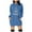 Blue, variant on Merry Christmas Long Hoodies for Women 2025 Long Sleeve Xmas Tree Graphic Hooded Sweatshirt with Pockets Hoodie Dress