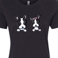 thumbnail image 4 of Inktastic Boston Terriers (dark Apparel) Women's T-Shirt, 4 of 5
