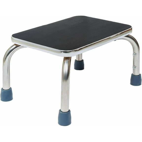 9½” Step Up Foot Step Stool - Heavy-Duty, 300lb Hold, Non-Slip Rubber Platform for Adults