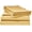 Gold, variant on Elaine Karen Bedding Set with Flat Sheet, Fitted Bed Sheet & Pillowcases, King Gold