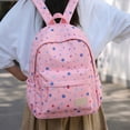 thumbnail image 2 of HJYCHN School Backpack for Boys Multi Star Print 3Pc Set Daypack with Crossbody Pencil Case Back to School Supplies for Kids Backpack for Teen Girls Pink, 2 of 4