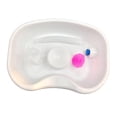 thumbnail image 4 of Lavabo de cabecera para champú, lavabo para lavar el cabello, cómoda bandeja de lavado con cojín para la cabeza para dormitorio, abuela mayor postrada, 4 of 8