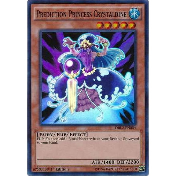 YuGiOh Dragons of Legend 2 Super Rare Prediction Princess Crystaldine DRL2-EN034