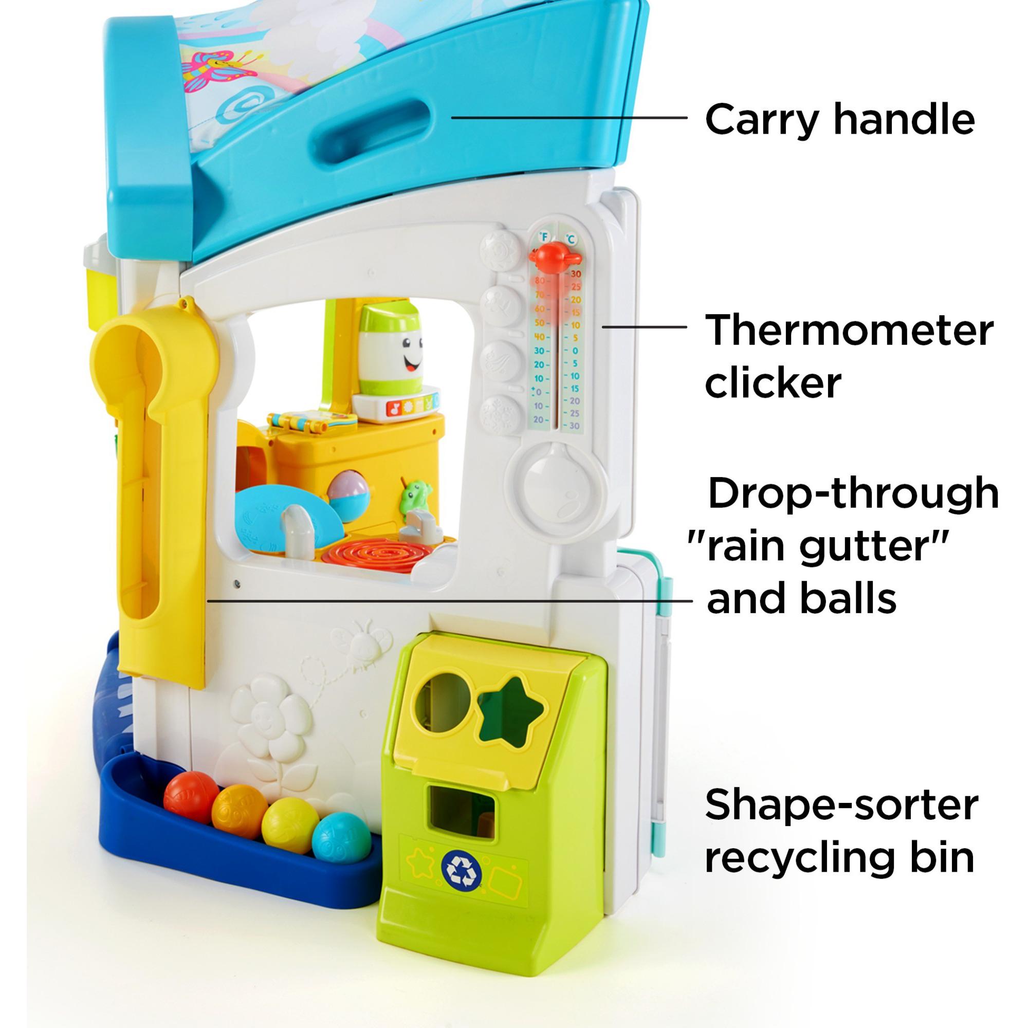 Fisher-Price Laugh & Learn Playhouse Educational Toy for Babies & Toddlers, Smart Learning Home - image 10 of 25