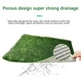 thumbnail image 4 of PEACNNG Grass Pad for Dogs 13.7 X 13.7 Inches Strong Absorbency Soft Artificial Grass for Pets Potty Training Easy to Clean Fake Grass for Dog Indoor Outdoor Use, 4 of 9