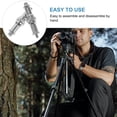 thumbnail image 2 of Miangastore 2pcs 1/4 to 3/8 Inch Male Threaded Screw Adapter Spigot Stud for Studio Light Flash Light Stand, 2 of 9
