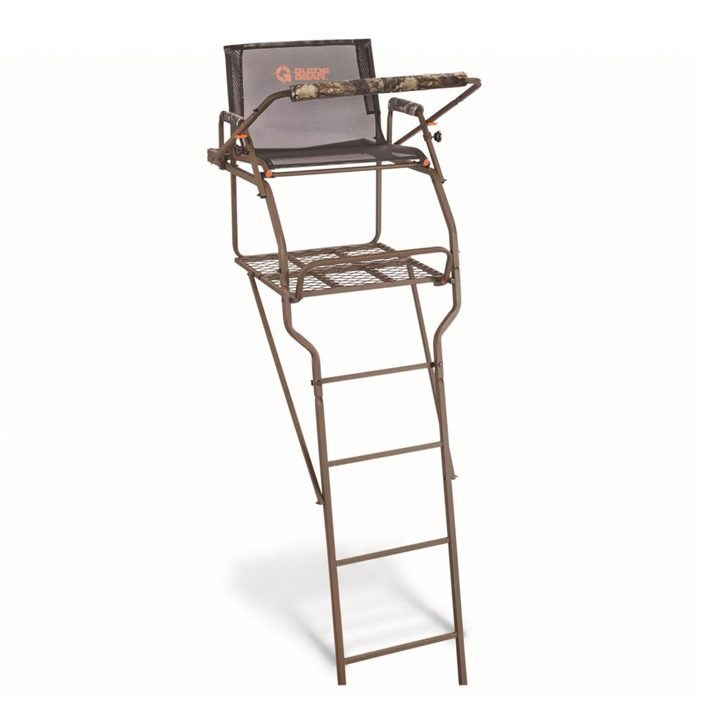 Guide Gear 18 Ultra Comfort Ladder Tree Stand Realtree APX