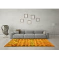 thumbnail image 3 of Ahgly Company Indoor Rectangle Oriental Yellow Traditional Area Rugs, 7' x 9', 3 of 4