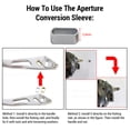 thumbnail image 4 of Baitcasting Power Handle Aluminum Alloy Rocker Arm for Bait Caster, 4 of 8