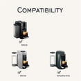 thumbnail image 2 of Refillable Coffee Capsule For Vertuoline & Vertuo Pod, 150 Ml Coffee Pods For Presso Vertuo Coffee, 2 of 5