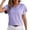 Purple, variant on Lixiuxyad Womens Fashion Casual Top V Neck T Shirts Summer Short Sleeve Casual Loose T Shirts Top Basic Tee,Black L