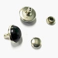 thumbnail image 4 of 50 Juego De Remaches De Cúpula De Metal De 10 Mm Espárragos Rápidos Clavos De Cabeza De Clavo Para Artesanía De Cuero Negro Baoblaze Pernos prisioneros del remache de la cúpula, 4 of 8