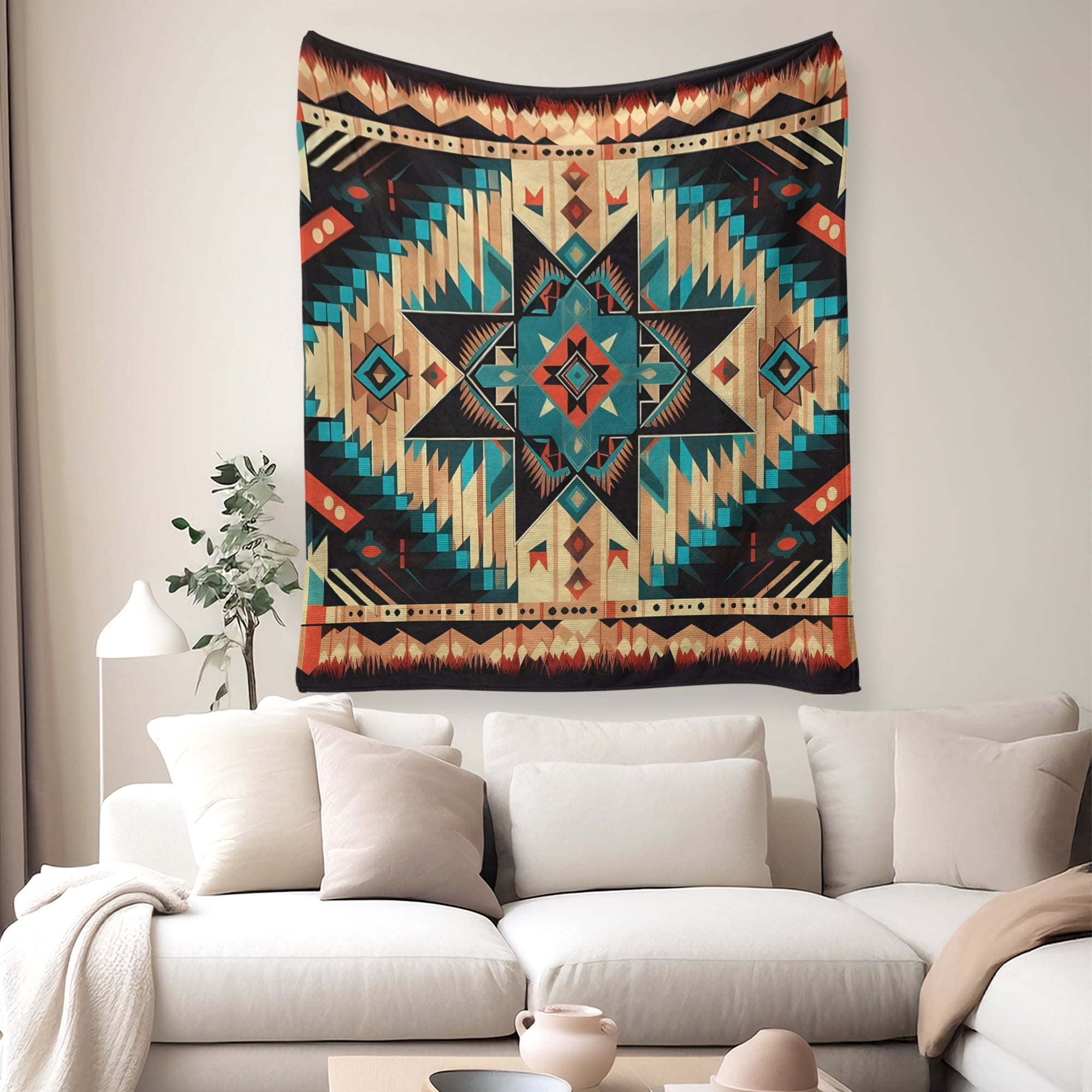 Flannel Fleece Throw Blanket Bed Blanket, Lightweight Cozy Plush Blanket for Sofa Couch,50"X60"