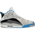 thumbnail image 2 of Jordan Mens Dub Zero Basketball Shoes,White/University Blue-black,11, 2 of 5