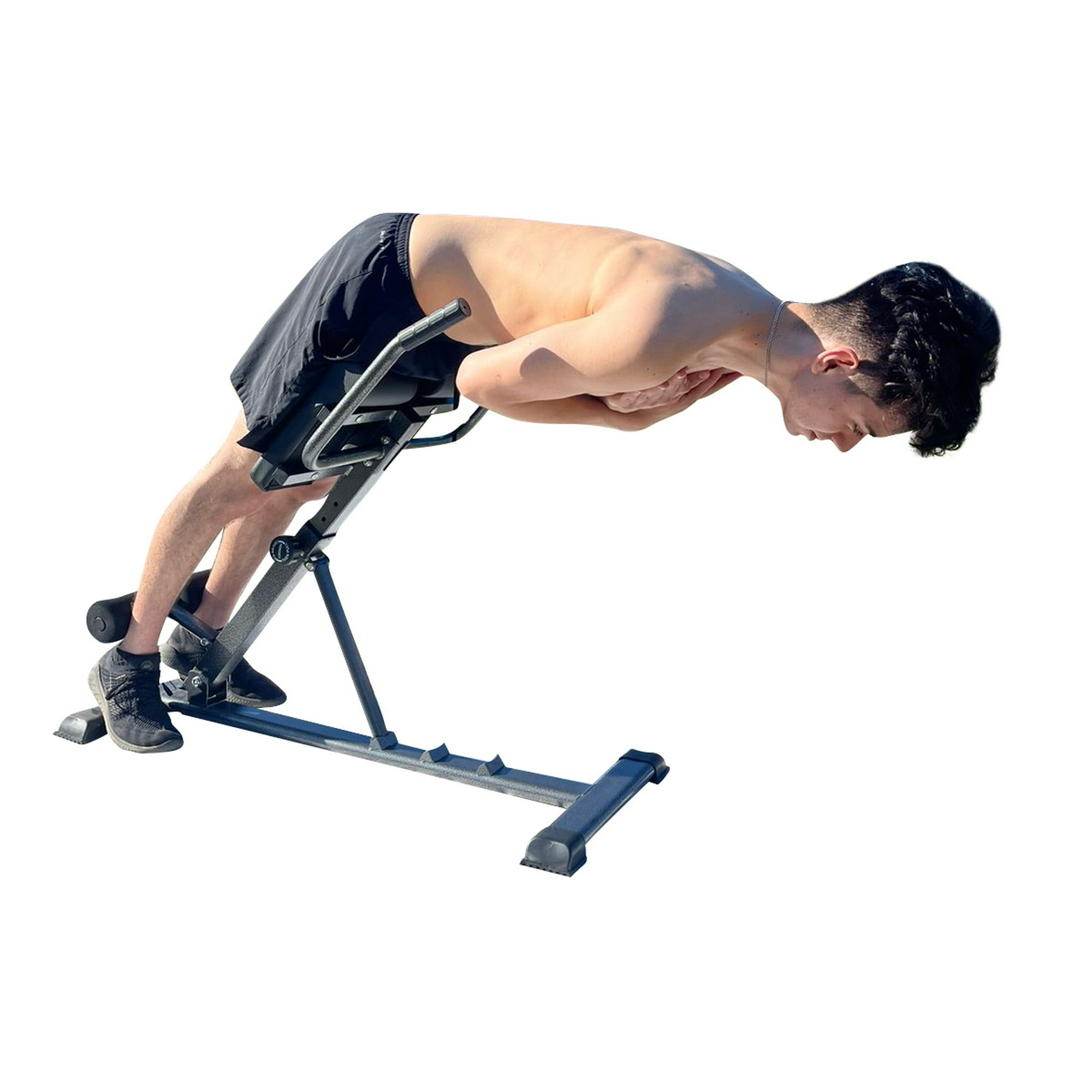 X Factor Outdoor Products Roman Chair Hyperextension Fitness Adjustable Hyper Extension Bench With Dip Station Dumbbell Weight Ab Multifunction Worko