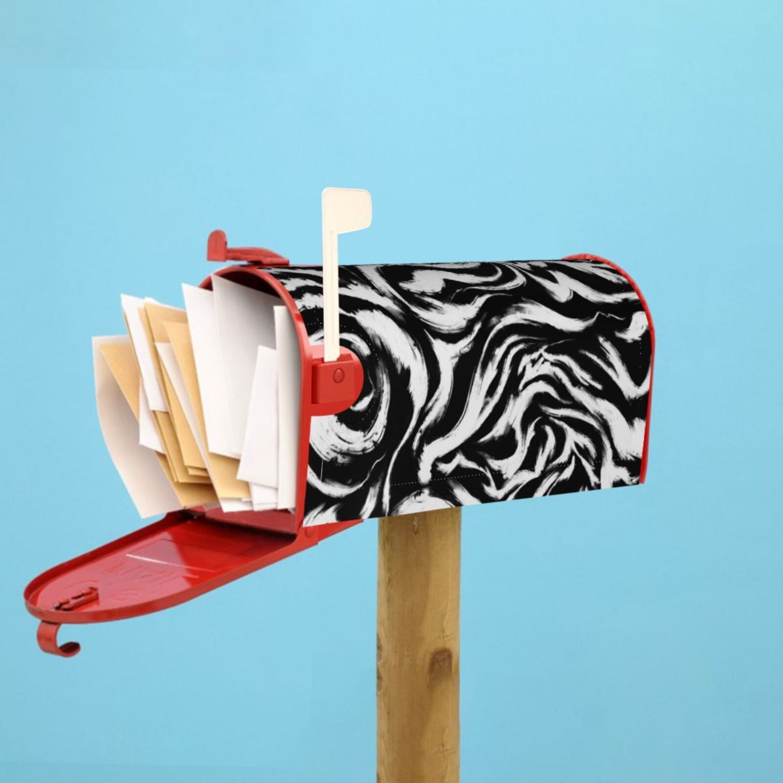 Kdxio Magnetic Mailbox Cover 25.5x21 in Mailbox Cover Outdoor Decoration Holiday Mailbox Covers for Home Garden Yard-25.5x21 in