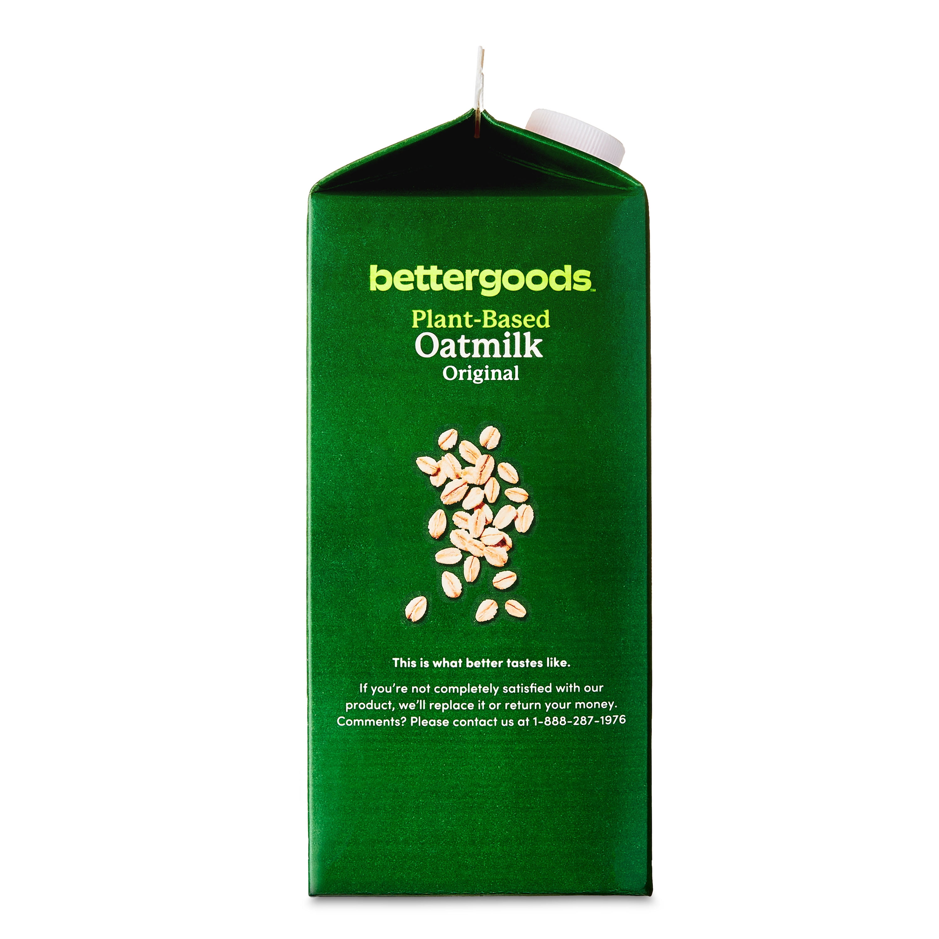 bettergoods Plant-Based Original Oat Milk, 59 fl oz
