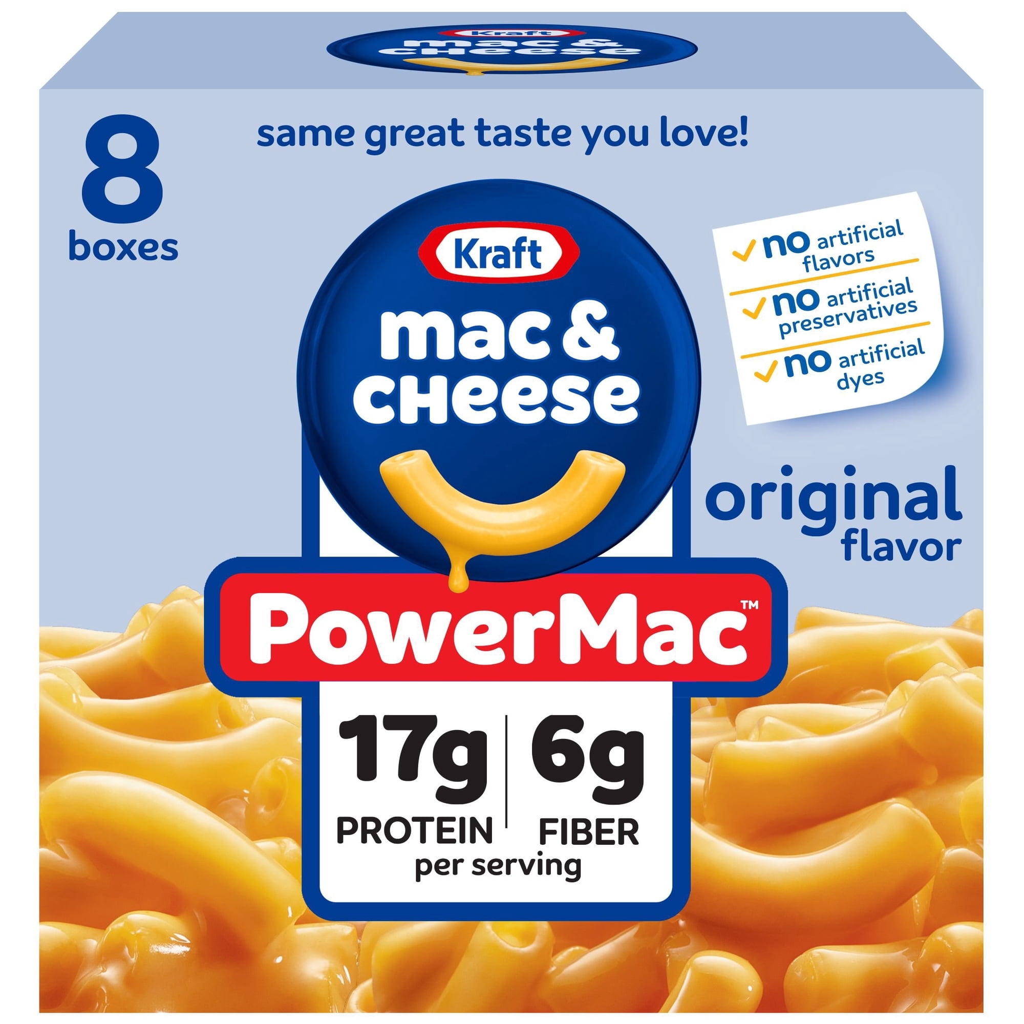 Kraft Power Mac Macaroni and Cheese Dinner (7.25 oz 8 pk)