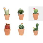Mainstays 5.88" Assorted Artificial Potted Cactus Succulents