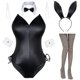 thumbnail image 1 of Womens Bunny Costume Girl Suit Senpai Cosplay Anime Role Costume One Piece Bodysuit stockings set, 1 of 5