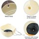 thumbnail image 5 of Macetas colgantes decorativas, material plástico de primera calidad para plantas de interior y exterior con orificios de drenaje y tapón extraíble, ahorro de espacio y carga colgante segura para, 5 of 5