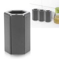 thumbnail image 4 of Collapsible Hot Pot Pad, Desktop Protection Sturdy ABS Cylinder Shaped Folding Heat Insulation Pad Waterproof  For Home Use, 4 of 8