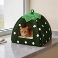 thumbnail image 4 of Aufmer Detachable Washable Fabric Pet House Seasonal Adaptation Design Soft Comfort Inner Space For Household Small Dog Daily Rest Living Usage, 4 of 7