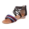 thumbnail image 2 of Zapatillas de tela transpirable para mujer de verano, sandalias, zapatos informales para mujer Wmkox8yii nm11033, 2 of 6