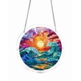 thumbnail image 6 of AuroraX Acrylic Puzzles for Adults Suncatcher Kit,Jigsaw Puzzles for Adults Dopamine Decor 3D Stress Relief Gifts Fade Resistant Shatterproof Xmas Gifts for Puzzle Lovers, 6 of 6