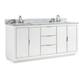 thumbnail image 7 of Avanity AUSTEN-VS73-WTS-C Austen 72" Free Standing Double Basin Vanity Set - White, 7 of 7