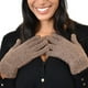 thumbnail image 3 of Guantes de invierno para mujer para clima frío, guantes térmicos con puños para conducir, 3 of 5