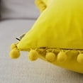 thumbnail image 4 of Pillow Covers Cushion Covers With Pom-Poms, 4 of 5