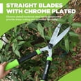 thumbnail image 5 of Hedge She  , 23'' Manual Hedge Trimmers with Chrome Plated Steel Blade & Ergonomic Handle, Home Garden Pruner Hedge Clippers Perfect for Trimming Borders, Boxwood, and Tall Bushes, 5 of 7
