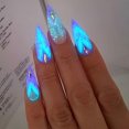 thumbnail image 5 of 1Box Glow In The Dark Nail Pigment Powder, Luminous Powder For Acrylic Tips, Halloween Party Luminous Pigment Powder, 5 of 5