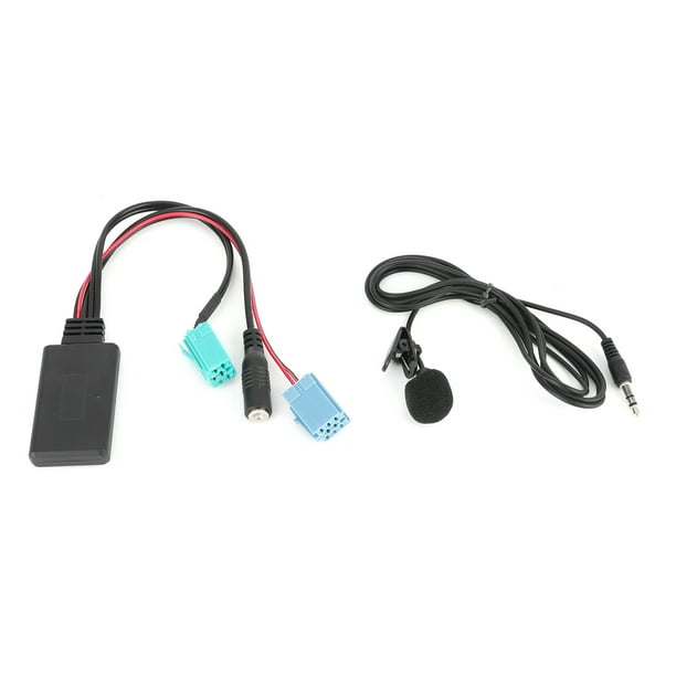 Cable de audio Bluetooth, cable de audio Bluetooth de 6 pines, adaptador auxiliar para automóvil, conector de audio para automóvil diseñado para el futuro