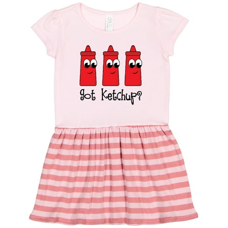 

Inktastic Got Ketchup Gift Toddler Girl Dress