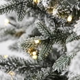 thumbnail image 3 of Home Heritage Sapin de Noël Artificiel Pré-Éclairé de 7,5 Pi de Pin Rouge, 3 of 8