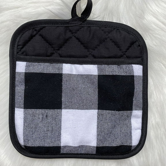 GAXIRE cooking oven mitts Oven Mitts Cotton Heat Resistant Kitchen Gloves BBQ 4pcs