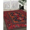 thumbnail image 2 of Ahgly Company Indoor Rectangle Traditional Dark Brown Persian Area Rugs, 8' x 10', 2 of 6