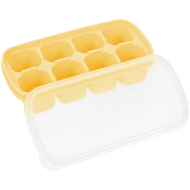 Molde de hielo doméstico bandeja de hielo pequeño congelador de hielo bandeja de cubos de hielo dibrillo de cubos de hielo molde
