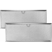 Fits for Jenn.Air 71002111 Downdraft Range Hood Grease Filter by - Microwave Oven Aluminum Mesh Grease Filter 15 5/8" x 6 3/8" (2-Pack)