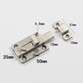 thumbnail image 4 of Serrure de Porte Intérieure Robuste en Acier Inoxydable 2 Pouces, 4 of 8