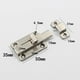 thumbnail image 4 of Cerradura de Pestillo Deslizante de Seguridad para Puerta Resistente con Tornillos , 2 pulgadas Soledad Pestillo de la puerta, 4 of 9