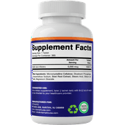 Vitamatic Biotin 5000mcg (5 mg) for Stronger Hair, Skin & Nails - 365 Vegan Tablets- Also Called Vitamin B7