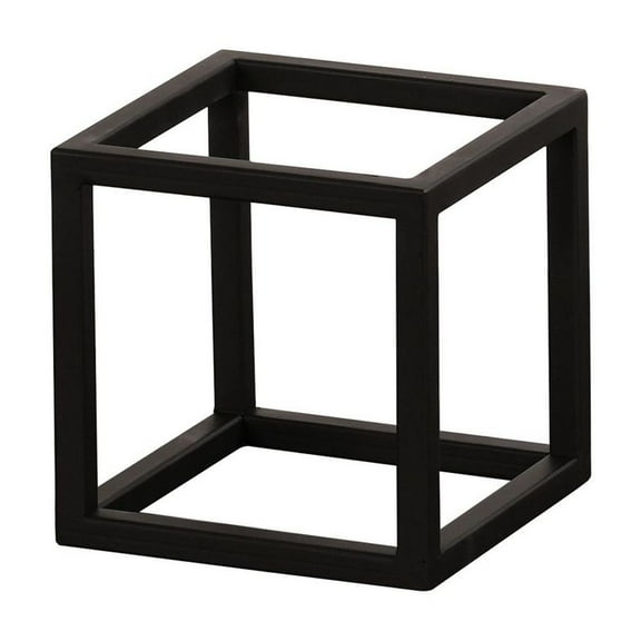 Cal Mil Onyx Square Tube Riser, 8 inch Width x 8 inch Depth x 8 inch Height
