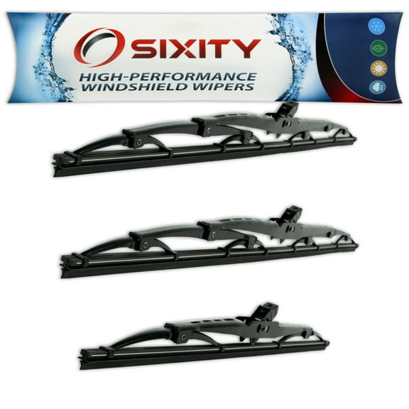 Sixity Auto S1 Front Rear Windshield Wiper Blades compatible with Chevy Venture